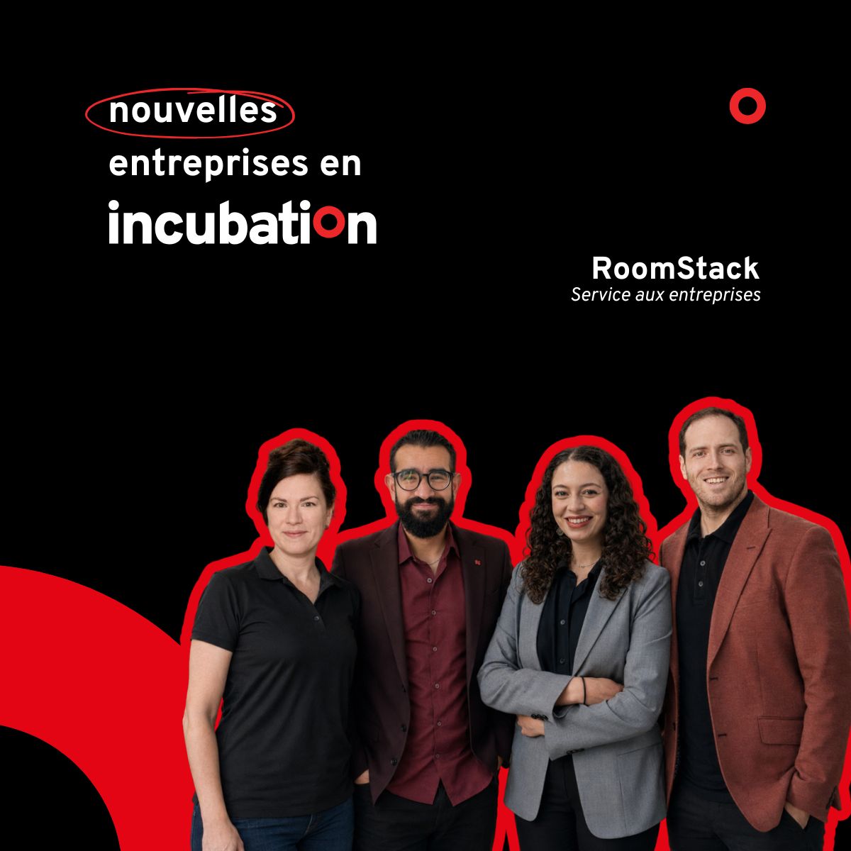 RoomStack rejoint le programme d'incubation d'Entrepreneuriat ULaval